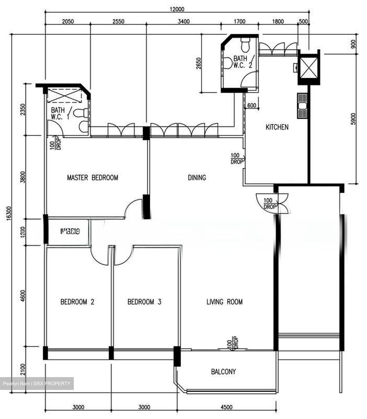 Blk 307 Hong Kah East Place (Jurong East), HDB 5 Rooms #558050761